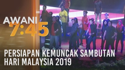 Persiapan kemuncak sambutan Hari Malaysia 2019