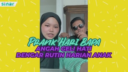 Angah Kena Prank Dengan Anak
