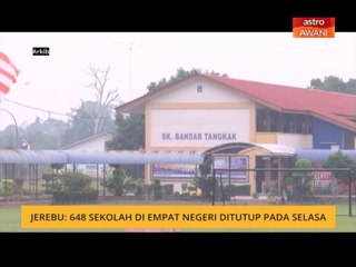 Jerebu: 648 sekolah di empat negeri ditutup pada Selasa