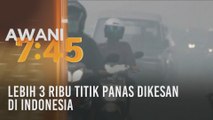 Lebih 3 ribu titik panas dikesan di Indonesia