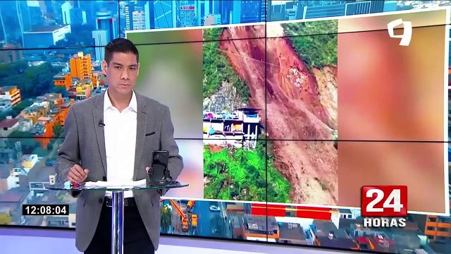 ¡Imágenes impactantes! Deslizamiento de tierra arrasa con varias casas en La Libertad