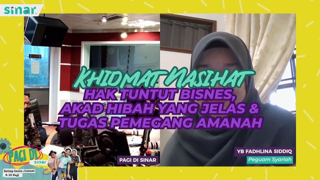 Hak Tuntut Bisnes, Akad Hibah Yang Jelas & Tugas Pemegang Amanah
