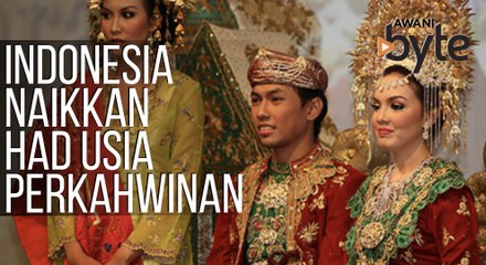 #AWANIByte: Indonesia naikkan had usia perkahwinan bagi bendung nikah bawah umur