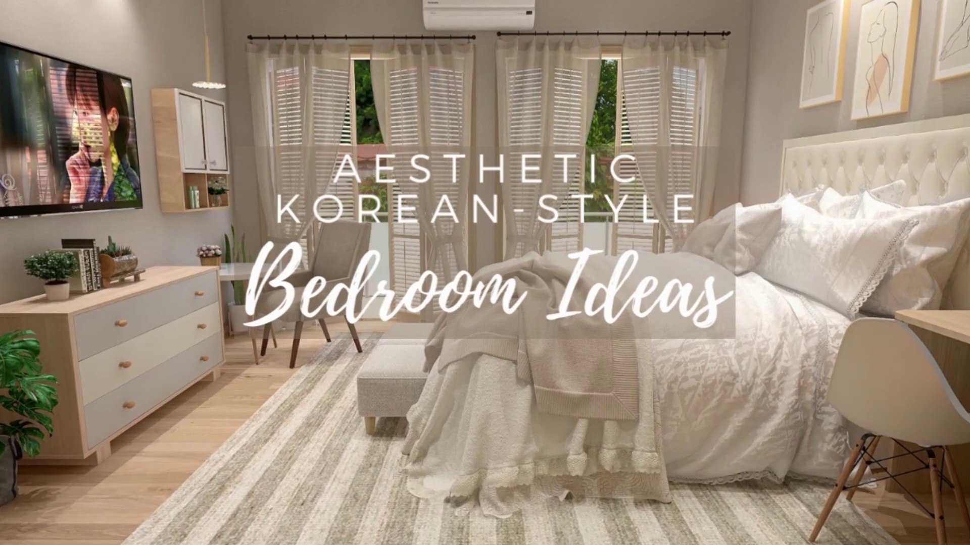 Easy Small Room Decor: Korean Aesthetic