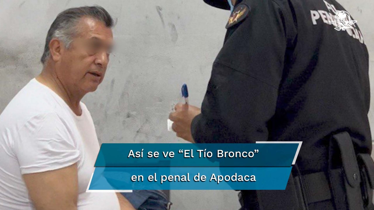 Así luce Jaime Rodríguez Calderón "El Bronco" en penal de Apodaca tras detención