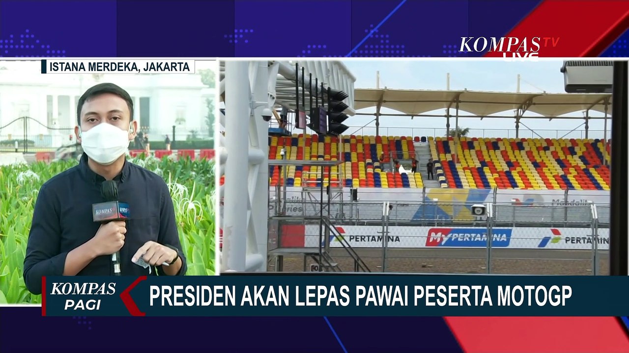 Presiden Jokowi Akan Lepas Rombongan Parade MotoGP, Ini Rute Jalan yang Akan Ditutup Sementara