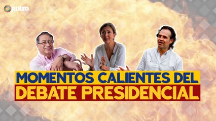 Momentos calientes en debate presidencial | Pulzo