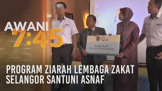 Program Ziarah Lembaga Zakat Selangor santuni asnaf