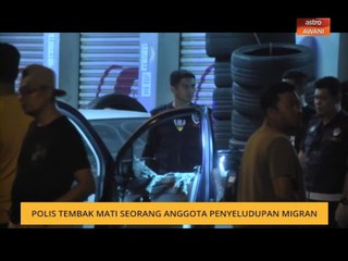 Polis tembak mati suspek penyeludupan