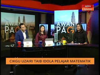 AWANI Pagi - Cikgu Uzairi Taib idola pelajar Matematik