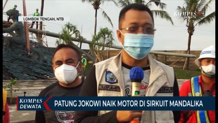 Patung Speed Jokowi Akhirnya Terpasang di Sirkuit Mandalika