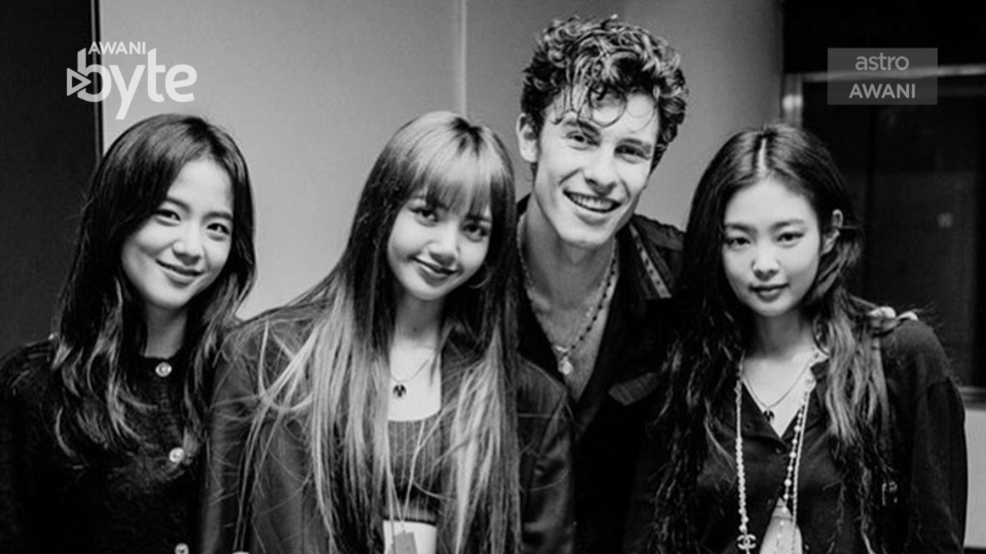 ⁣#AWANIByte: Shawn Mendes teruja Jumpa BLACKPINK