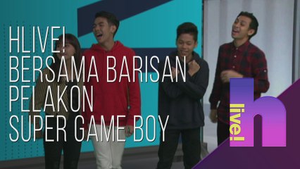 hLive! bersama barisan pelakon Super Game Boy