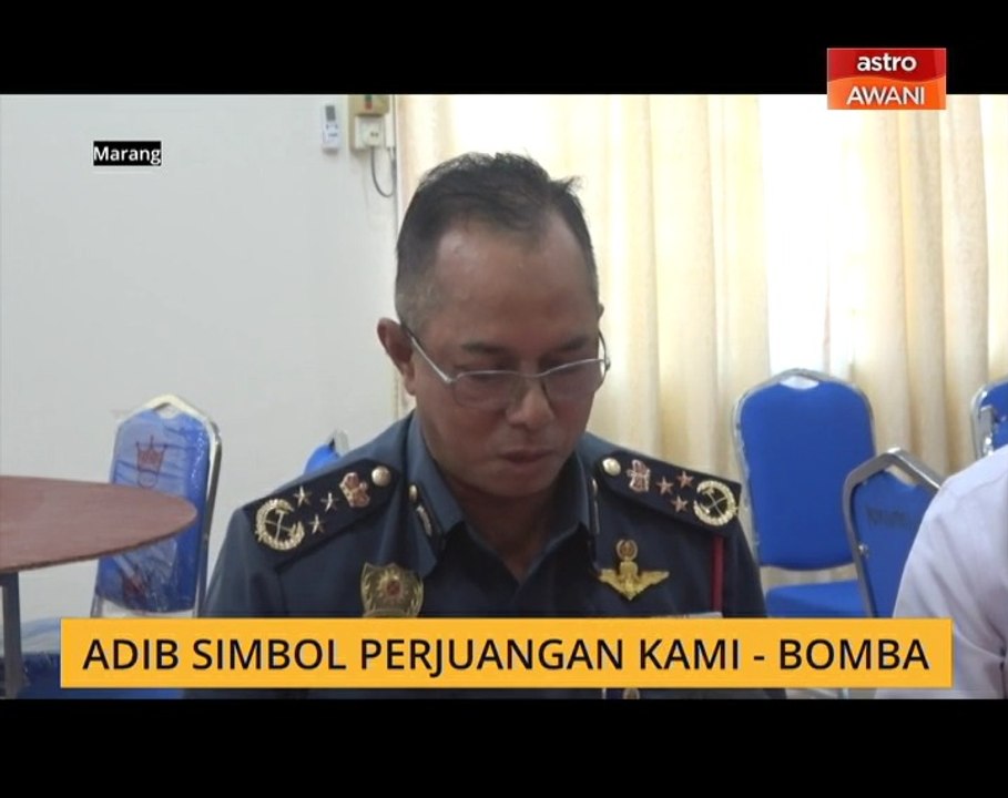 Adib simbol perjuangan kami - Bomba