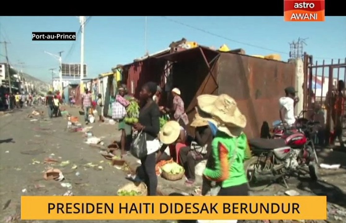 Presiden Haiti didesak berundur