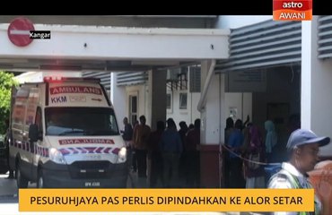 Pesuruhjaya Pas Perlis di pindahkan ke Alor Setar
