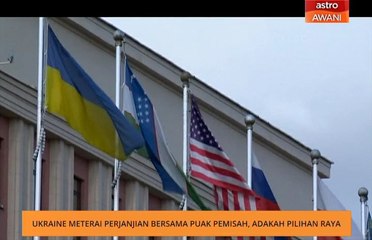 Ukraine meterai perjanjian bersama puak pemisah, adakan pilihan raya