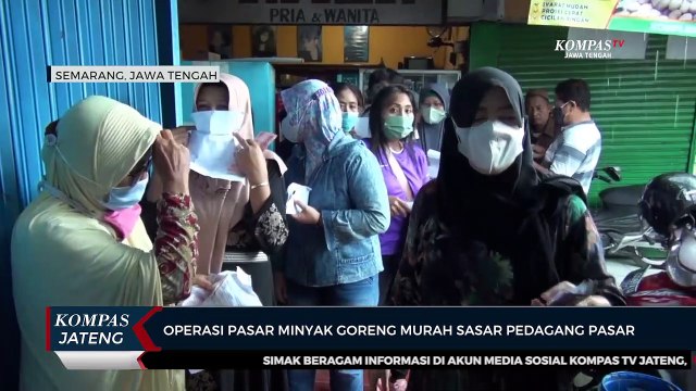 Operasi Pasar Minyak Goreng Murah Sasar Pedagang Pasar