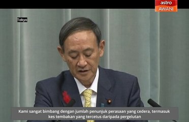 Protes Hong Kong: Jepun gesa semua pihak cari jalan penyelesaian