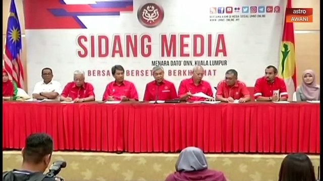 Perhimpunan Agung UMNO 2019 ditangguh ke 4 Disember - Datuk Seri Dr Ahmad Zahid Hamidi