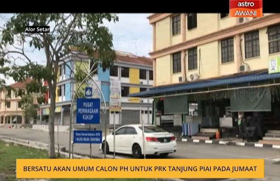 Bersatu akan umum calon PH untuk PRK Tanjung Piai pada Jumaat