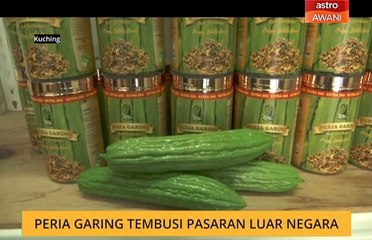 Peria Garing tembusi pasaran luar negara