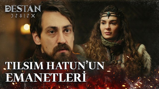 Akkız, Tılsım Hatun'un urbasını giyiyor - Destan 15. Bölüm