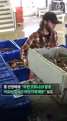 [30초뉴스] 중국 관영매체 "코로나 기원은 미국 바닷가재 때문"