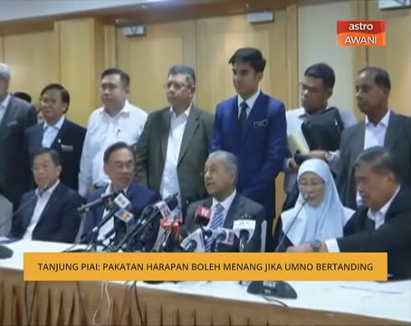 PRK Tanjung Piai: Pakatan Harapan boleh menang jika UMNO bertanding