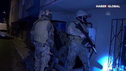 İstanbul’da uyuşturucu tacirlerine eş zamanlı operasyon