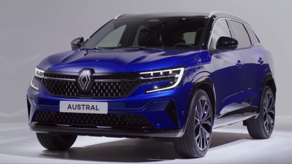 The all-new Renault Austral Design in Blue