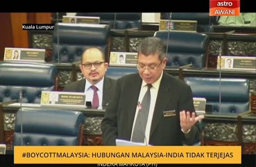 #BoycottMalaysia: Hubungan Malaysia - India tidak terjejas