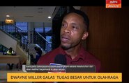 Dwayne Miller galas tugas besar untuk olahraga