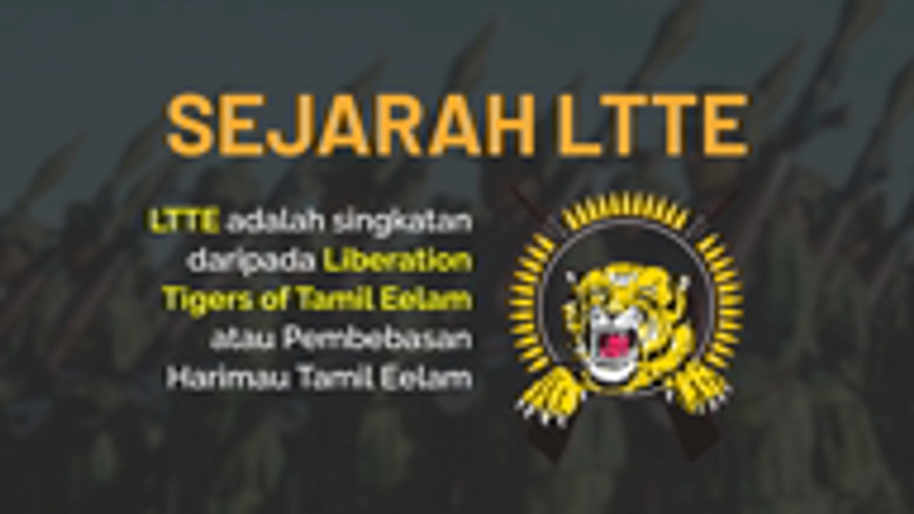 [INFOGRAFIK] Sejarah LTTE