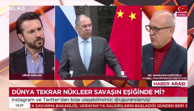 Uğur Arslan'la Haber Arası | 15 Mart 2022 - Dr. Ramazan Kurtoğlu