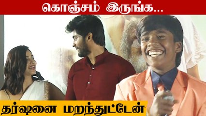 Losliya Speech At Koogle Kuttappa Trailer Launch | Filmibeat Tamil