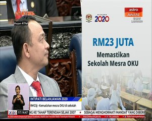 RM23 juta disediakan untuk kemudahan mesra sekolah OKU