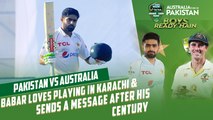 Babar loves playing in Karachi, & sends a message after his century | PCB | MM2T