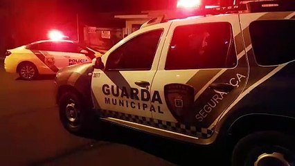 Ladrões furtam ferramentas em obra no Centro e grande efetivo da Polícia Militar e Guarda Municipal é mobilizado