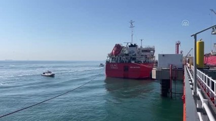 Rusya'dan yola çıkan "Lilac" gemisi Mersin'e ulaştı