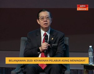Belanjawan 2020: Keyakinan pelabur asing meningkat