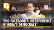 'Social Media Being Abused To Hack Our Democracy': Sonia Gandhi in Lok Sabha
