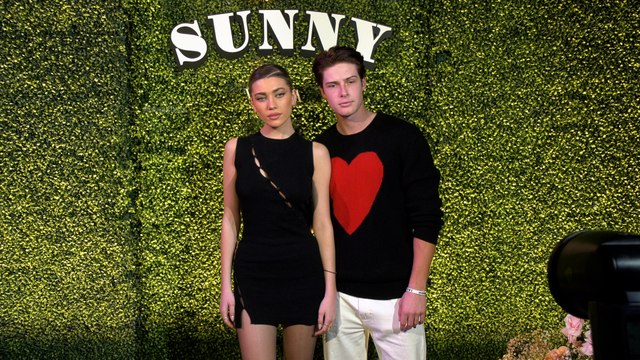 Amelie Zilber, Blake Gray attend the Sunny Vodka launch party in Los Angeles