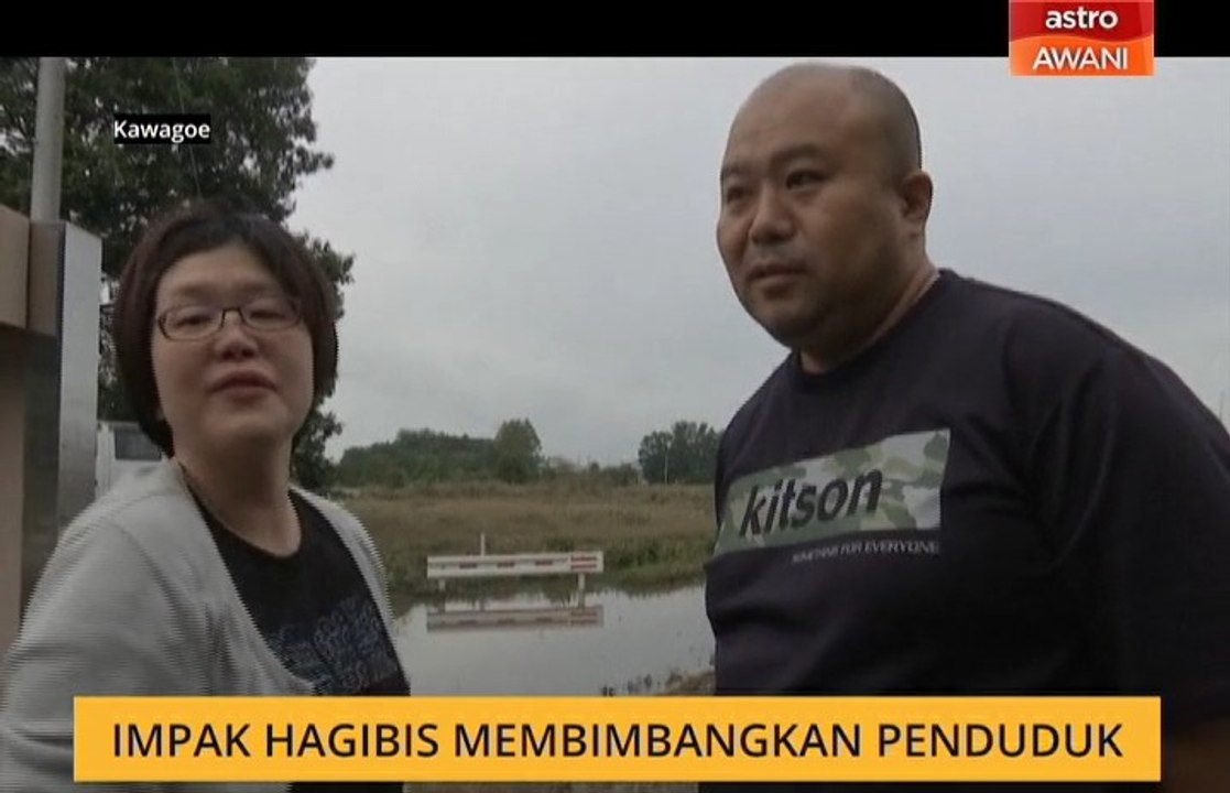 Impak Hagibis membimbangkan penduduk