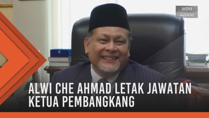Alwi Che Ahmad letak jawatan  Ketua Pembangkang Kelantan