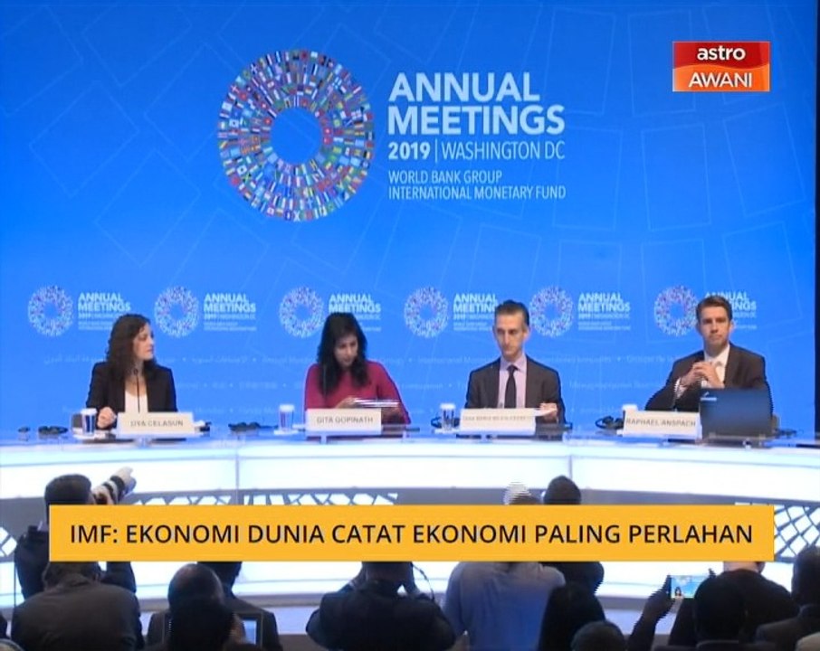 IMF: Ekonomi dunia catat ekonomi paling perlahan