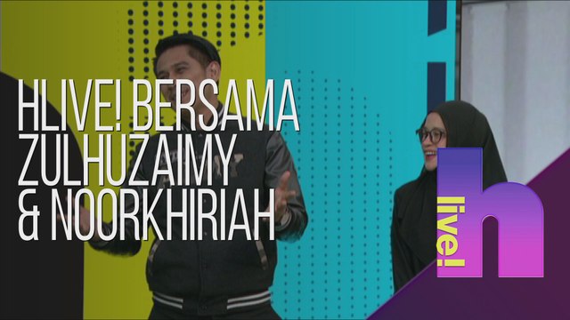 hLive! bersama finalis All Stars Buka Panggung, Zulhuzaimy & Noorkhiriah