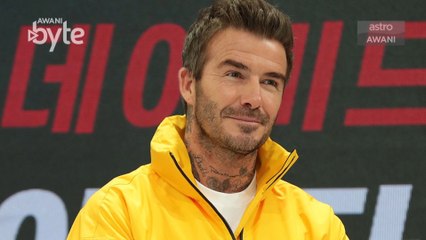 #AWANIByte: Peminat bengang David Beckham kena tunggu BLACKPINK