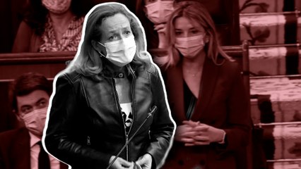 Calviño, a una diputada del PP: "Me sorprenderme que viniendo de su partido me hable de peleas internas”