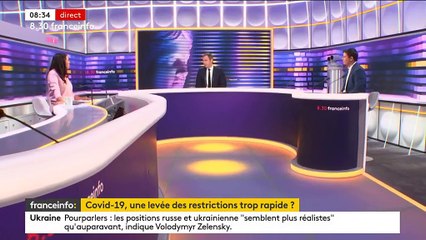 Levée des restrictions, accueil des malades ukrainiens, retraites... Le 8h30 franceinfo d'Olivier Véran